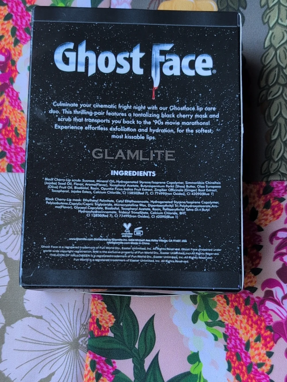 Glamlite ghost face